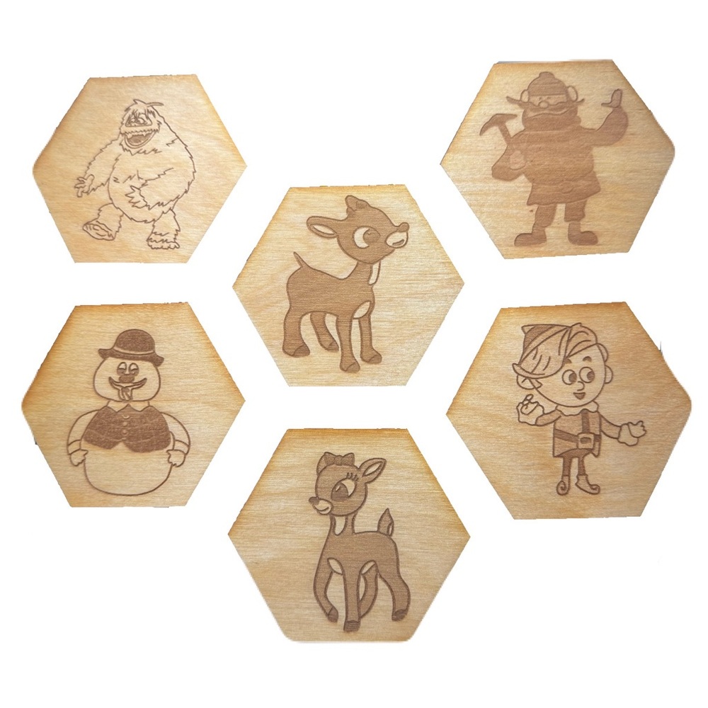 Rudolph and Friends Magnets - Choose 1 - Picture 1 of 3